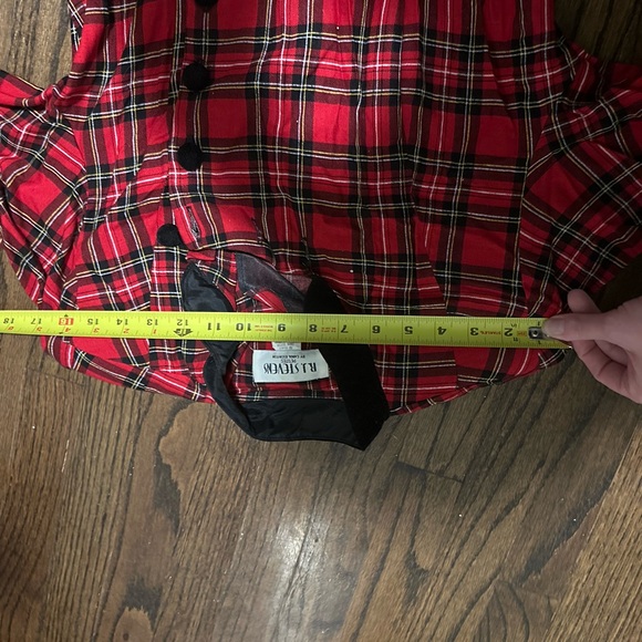 Red Plaid Dress - Picture 10 of 13